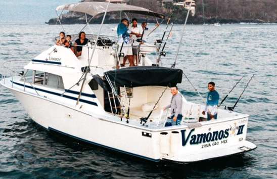 Renta de Yates Económicos en Ixtapa Zihuatanejo, Yate Vamonos II de 35 Pies en Ixtapa Zihuatanejo. Yates para pesca en Ixtapa Zihuatanejo. Tour en Yate en Ixtapa Zihuatanejo. Recorridos en Yate en Ixtapa Zihuatanejo. Paseo en Yate en Ixtapa Zihuatanejo